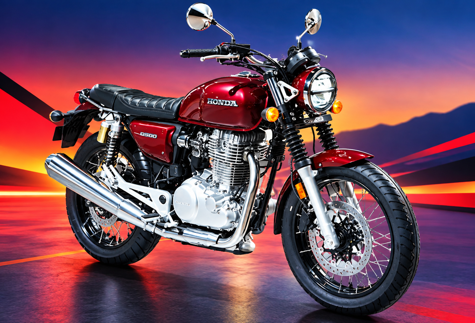 Honda Launches New CB500 in India: 500cc Air-Cooled Engine Steals the Show 1 Honda cb500