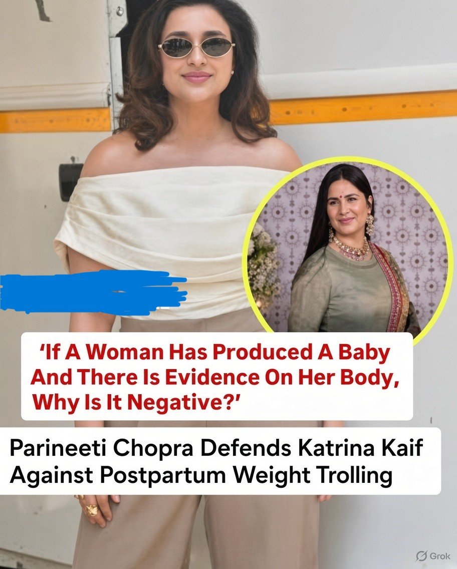 Parineeti Chopra Defends Postpartum Bodies Amid Trolling: “Making a Human Life Is Not Negative” 1 fveF0